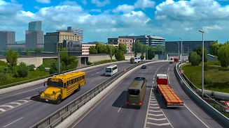 School Bus Transport Simulator स्क्रीनशॉट 3