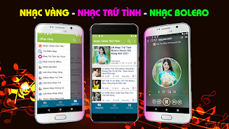 Nhạc Vàng Nhạc Trữ Tình Bolero 스크린샷 0