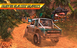 Offroad Jeep Driving Simulator Captura de pantalla 3