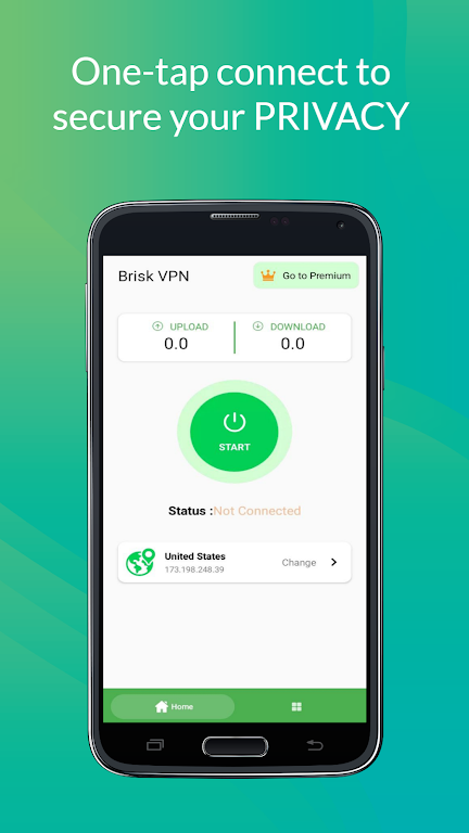 Brisk VPN スクリーンショット 2