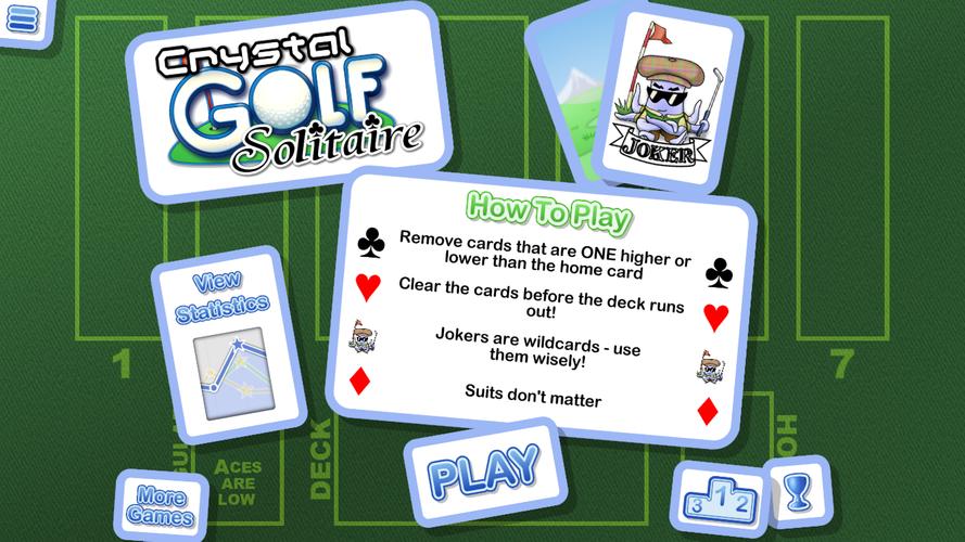 Crystal Golf Solitaire應用截圖第1張