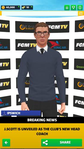 Soccer Club Management 2025 Ảnh chụp màn hình 0