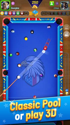 8 Ball Shoot It All - 3D Pool 스크린샷 0