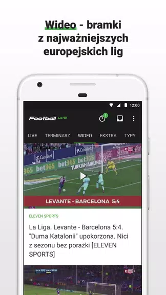 Football LIVE - wyniki na żywo Screenshot 3