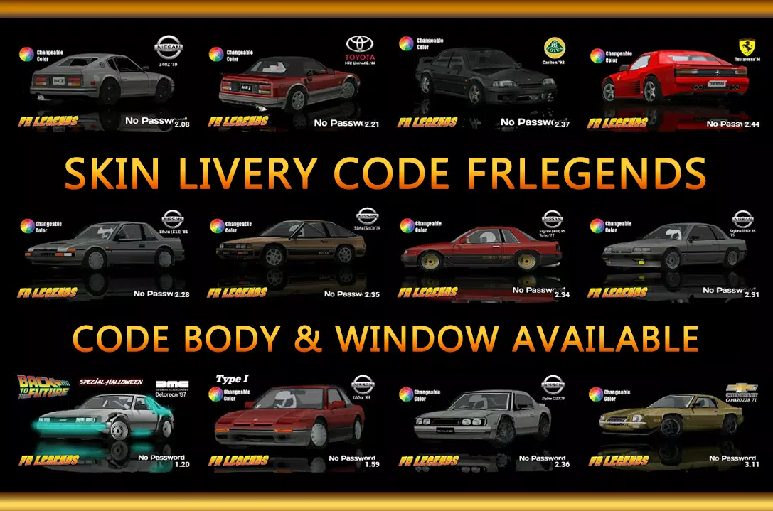 Livery FRLegends V2 ဖန်သားပြင်ဓာတ်ပုံ 1