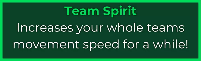 Team Spirit ability from Haikyuu Legends