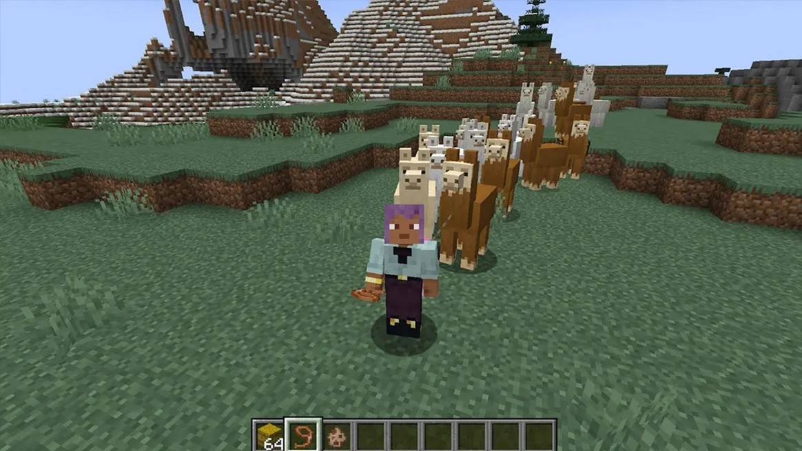 Minecraft'ta Llamas