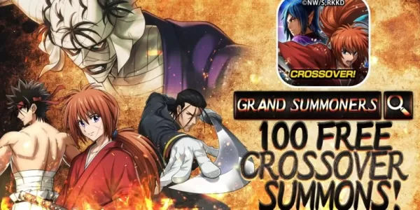 Grand Summoners se unen con Rurouni Kenshin para un emocionante evento cruzado