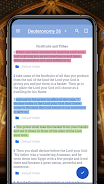 Schermata Amplified Bible app for Study 0