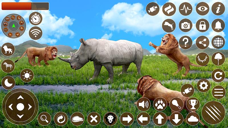 Lion Games 3D Animal Simulator Zrzut ekranu 0