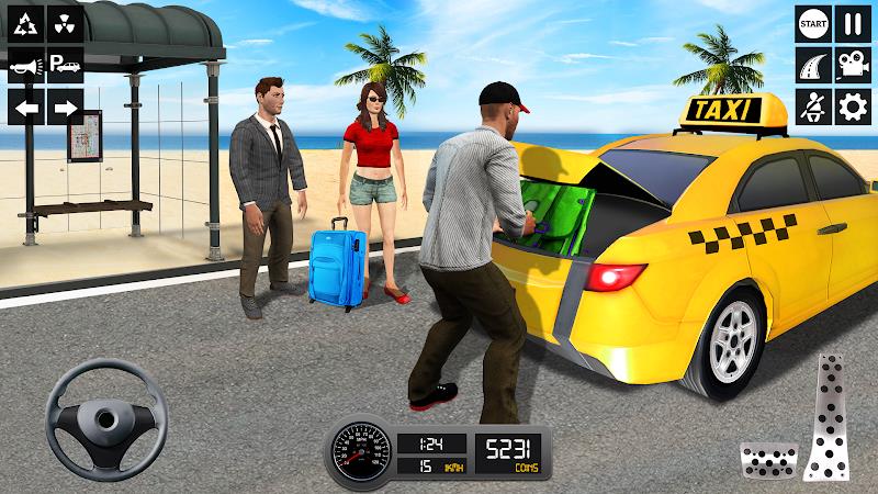 Taxi Simulator 3d Taxi Sim Ekran Görüntüsü 0