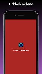 XXXX VPN Private Screenshot 1