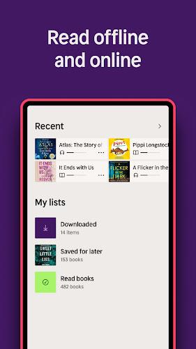 Nextory: Audiobooks & E-books Screenshot 3