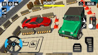 Jeep Parking Game - Prado Jeep स्क्रीनशॉट 1