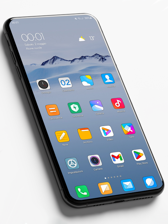 MIUl Carbon Icon Pack Mod Скриншот 0