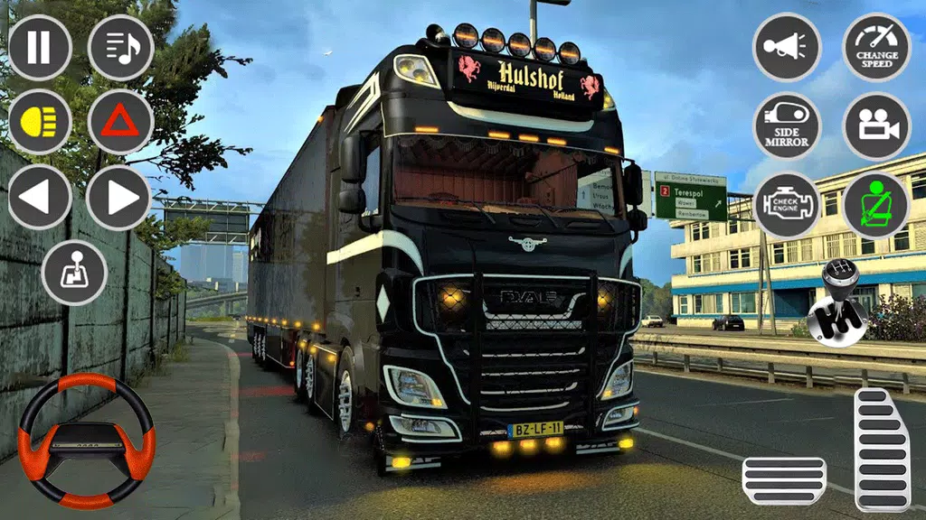 Real Truck Parking Truck Drive Tangkapan skrin 0