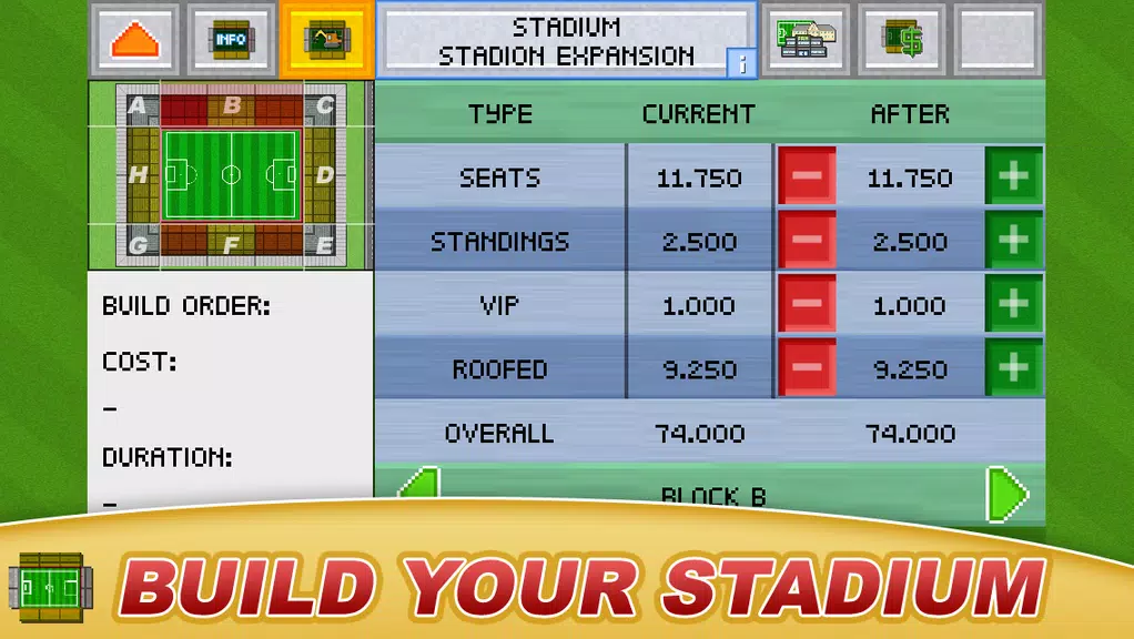 Soccer Pocket Manager Tangkapan skrin 2
