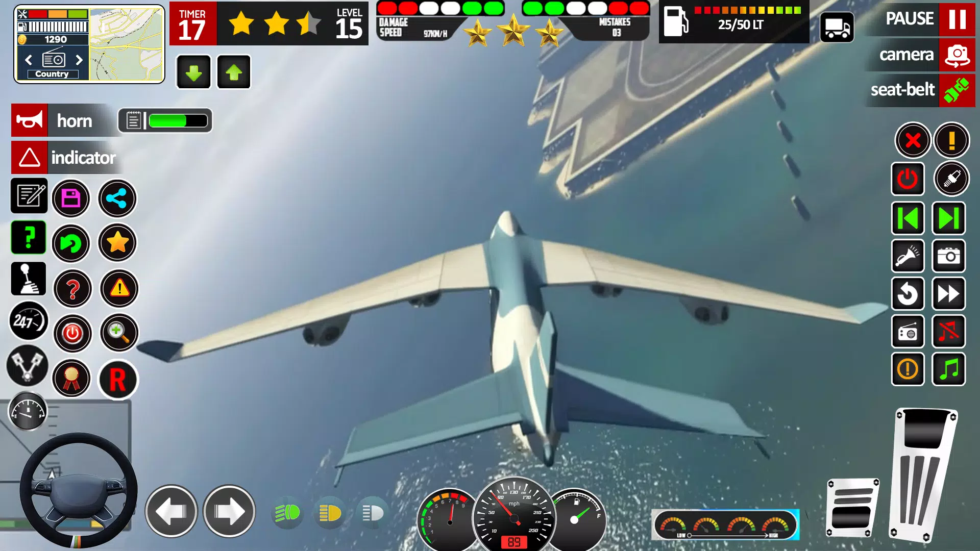 Plane Game Flight Simulator 3d应用截图第0张