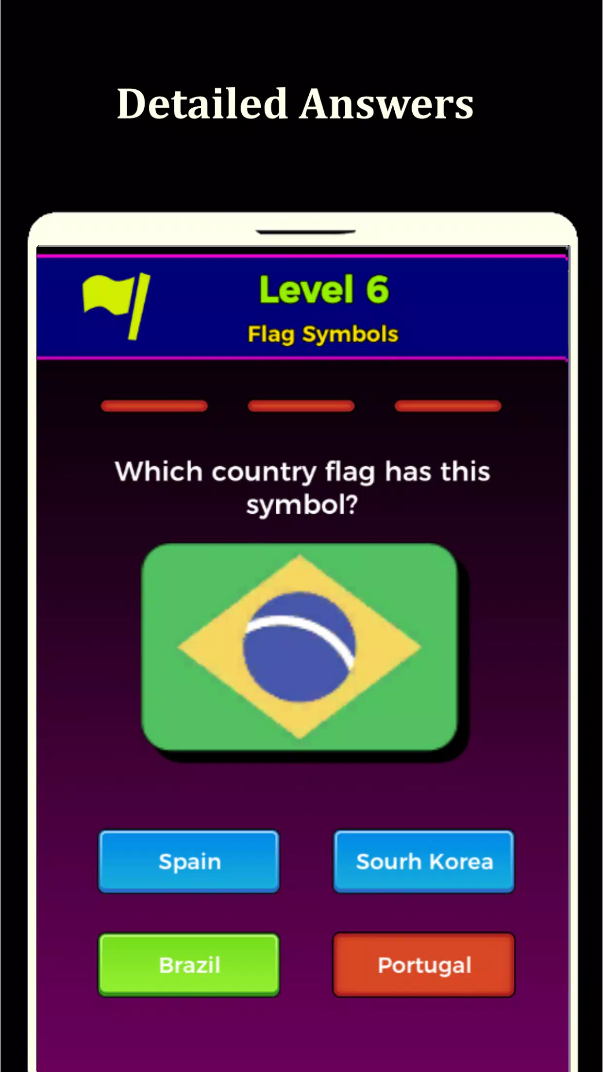 World Flags Quiz Game スクリーンショット 3