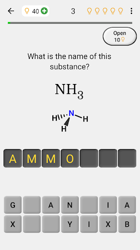 Chemical Substances: Chem-Quiz Captura de pantalla 1