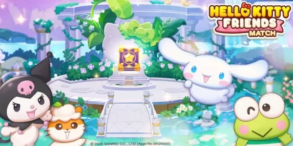 Hello Kitty Friends Match bietet Match-Drei mit dem weltberühmten Maskottchen