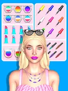 Lip Art Beauty Makeup Games Captura de pantalla 0