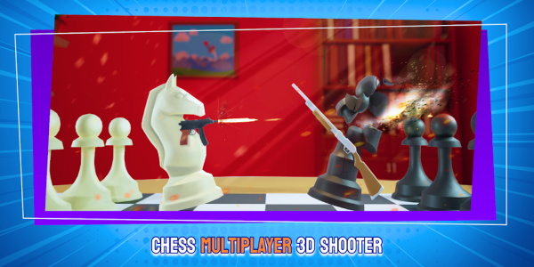 Chess Shooter 3D Captura de tela 2