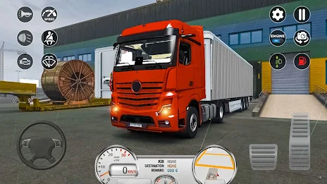 Euro Cargo Truck Simulator Pro Captura de tela 0