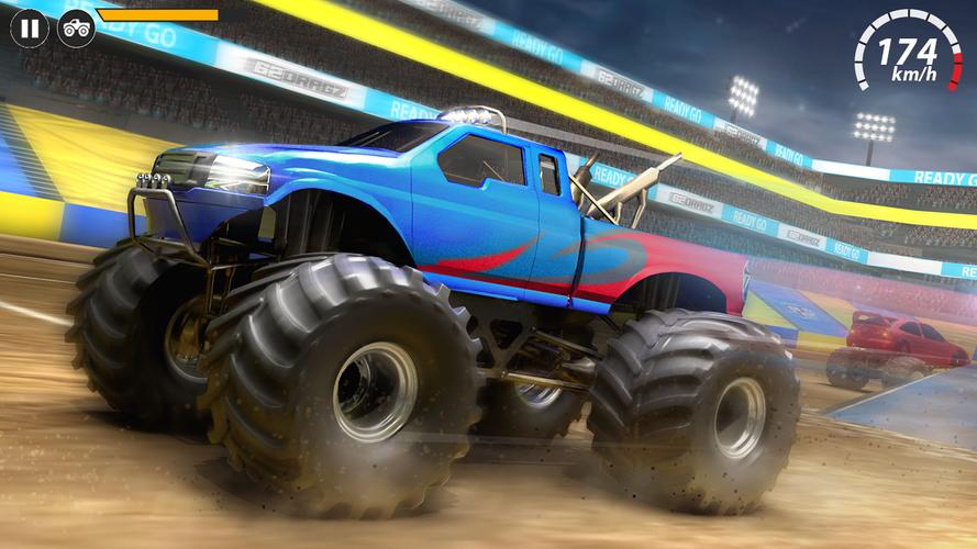 US Monster Truck Games Derby Captura de tela 3