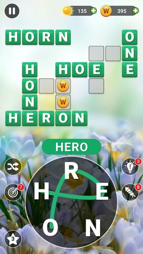 Word Cross Flower Garden Screenshot 1