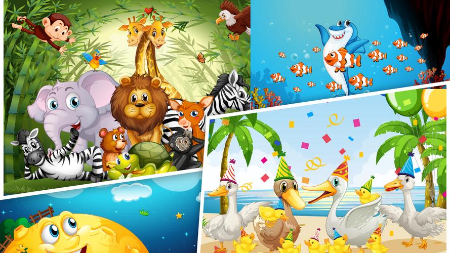 Coloring Games for Kids, Paint Tangkapan skrin 2