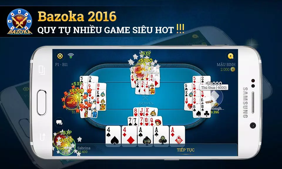Bazoka - game bai online 2016 ภาพหน้าจอ 2