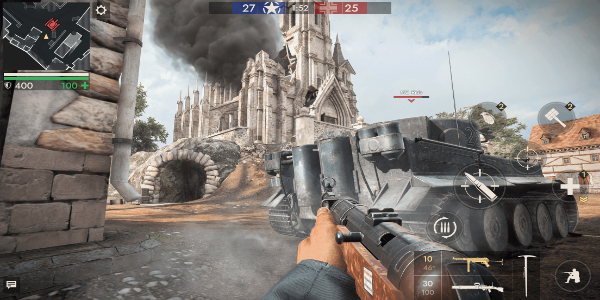 World War Heroes — Guerra FPS Captura de tela 2