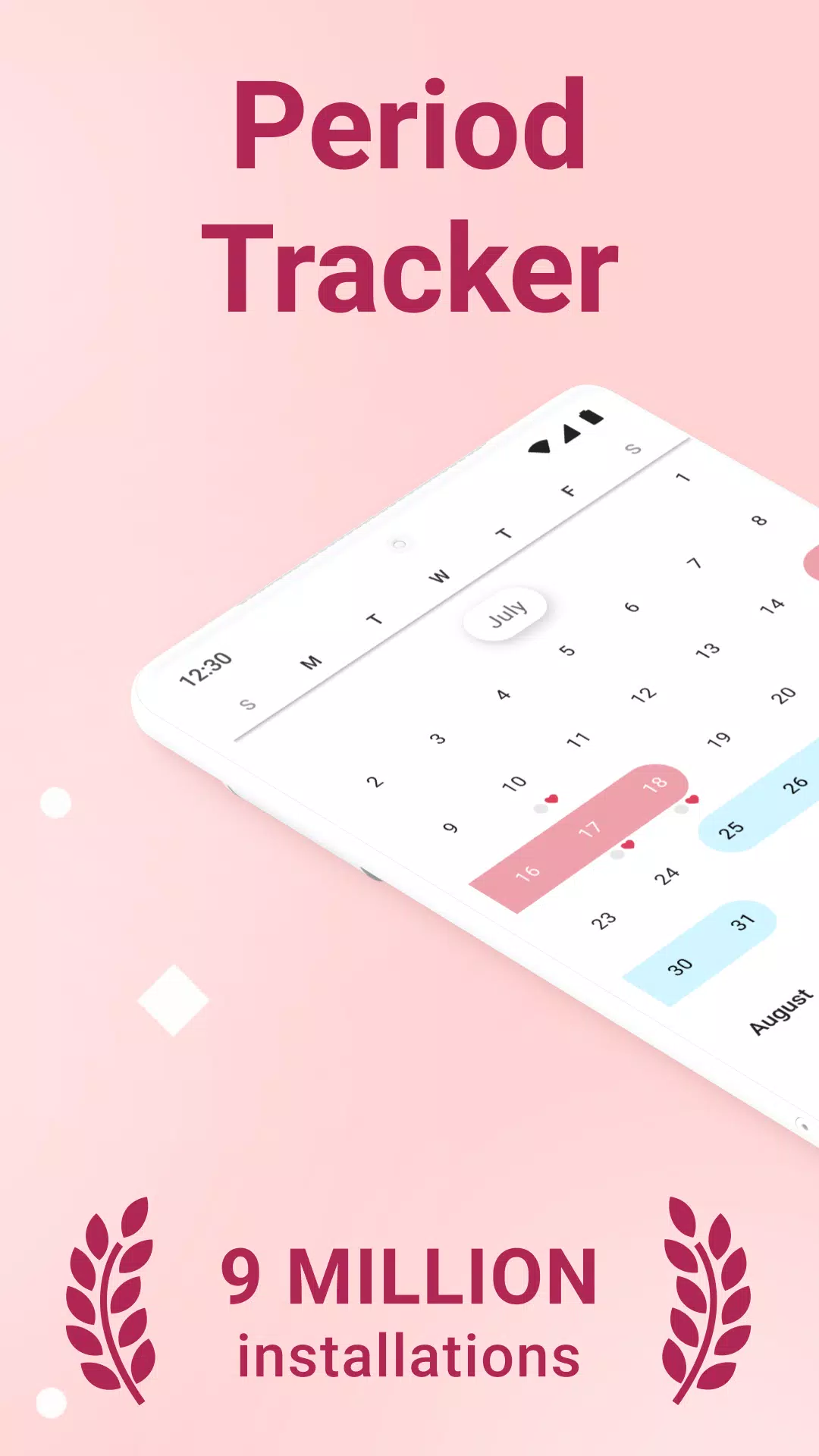 Clover－Period & Cycle Tracker ภาพหน้าจอ 0