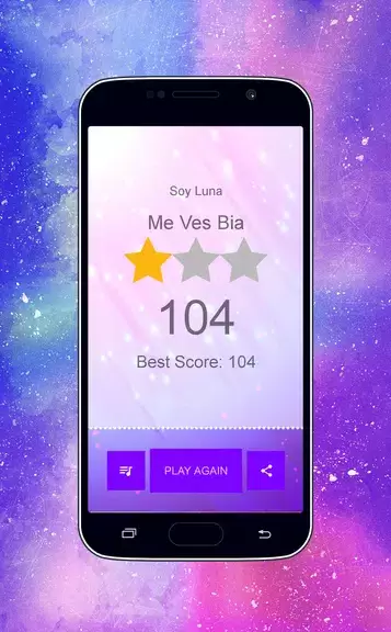 Piano Tiles - Soy Luna Girls Game Captura de tela 3