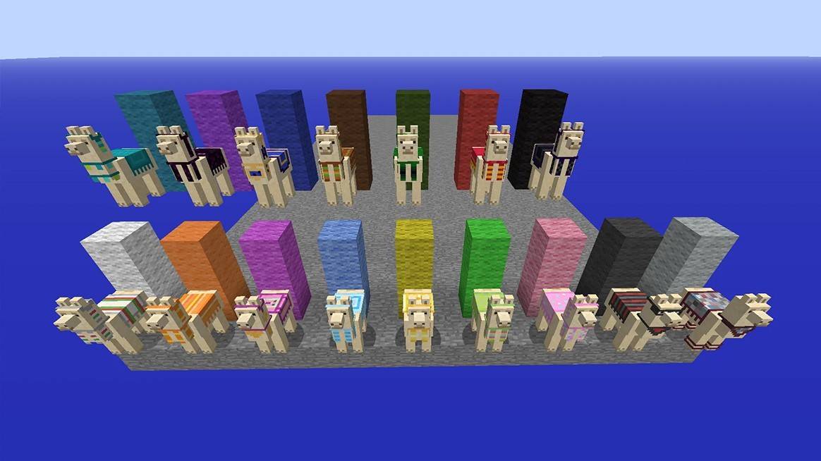 Minecraft'ta Llamas