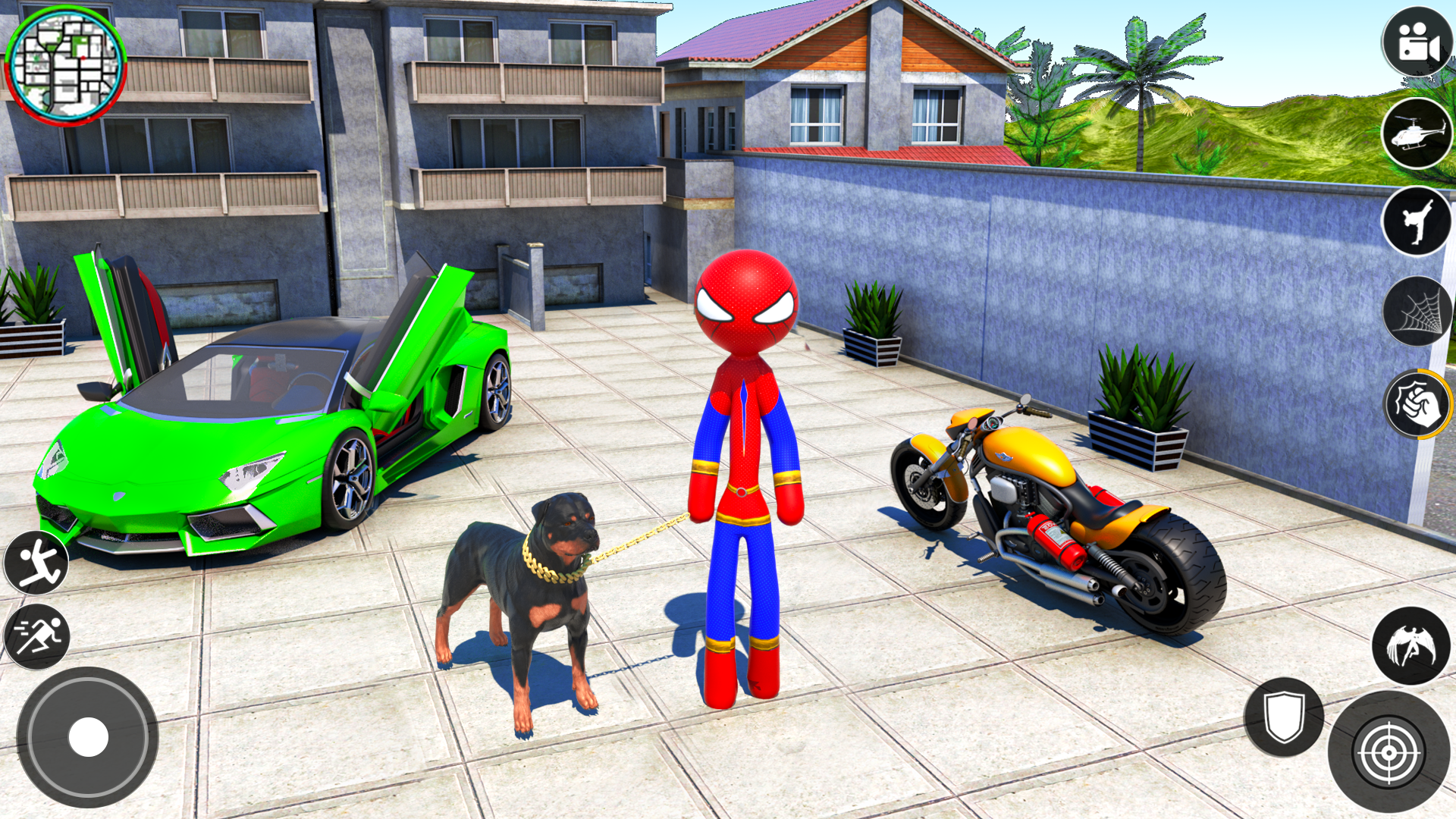 Spider Hero Man Game-Superhero ဖန်သားပြင်ဓာတ်ပုံ 1