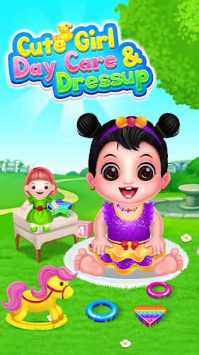 Cute Girl Daycare & Dress up 스크린샷 0