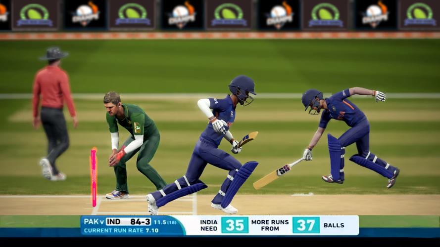 Real World Cricket Games Captura de pantalla 2