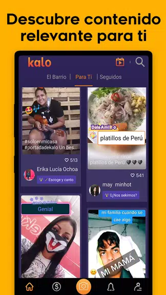 Kalo Videos - Red Social de Latinos Capture d'écran 0