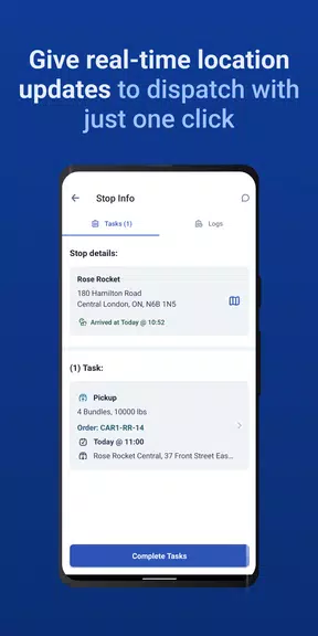 Rose Rocket Truck Driver স্ক্রিনশট 2