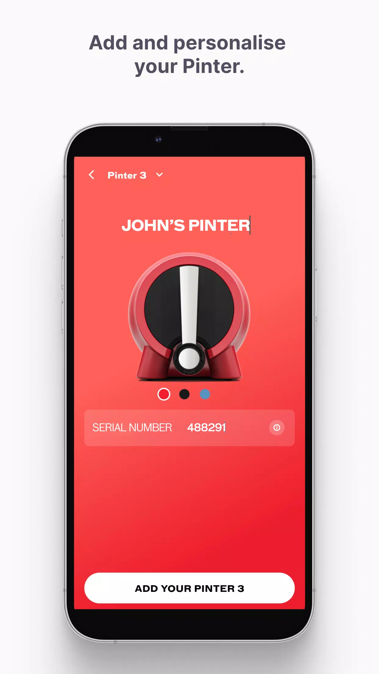 Pinter App Скриншот 1