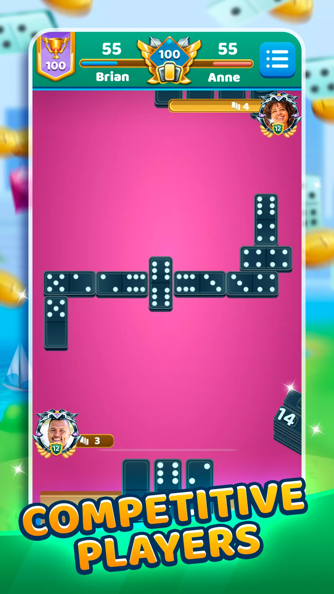 Dominoes Battle Capture d'écran 3