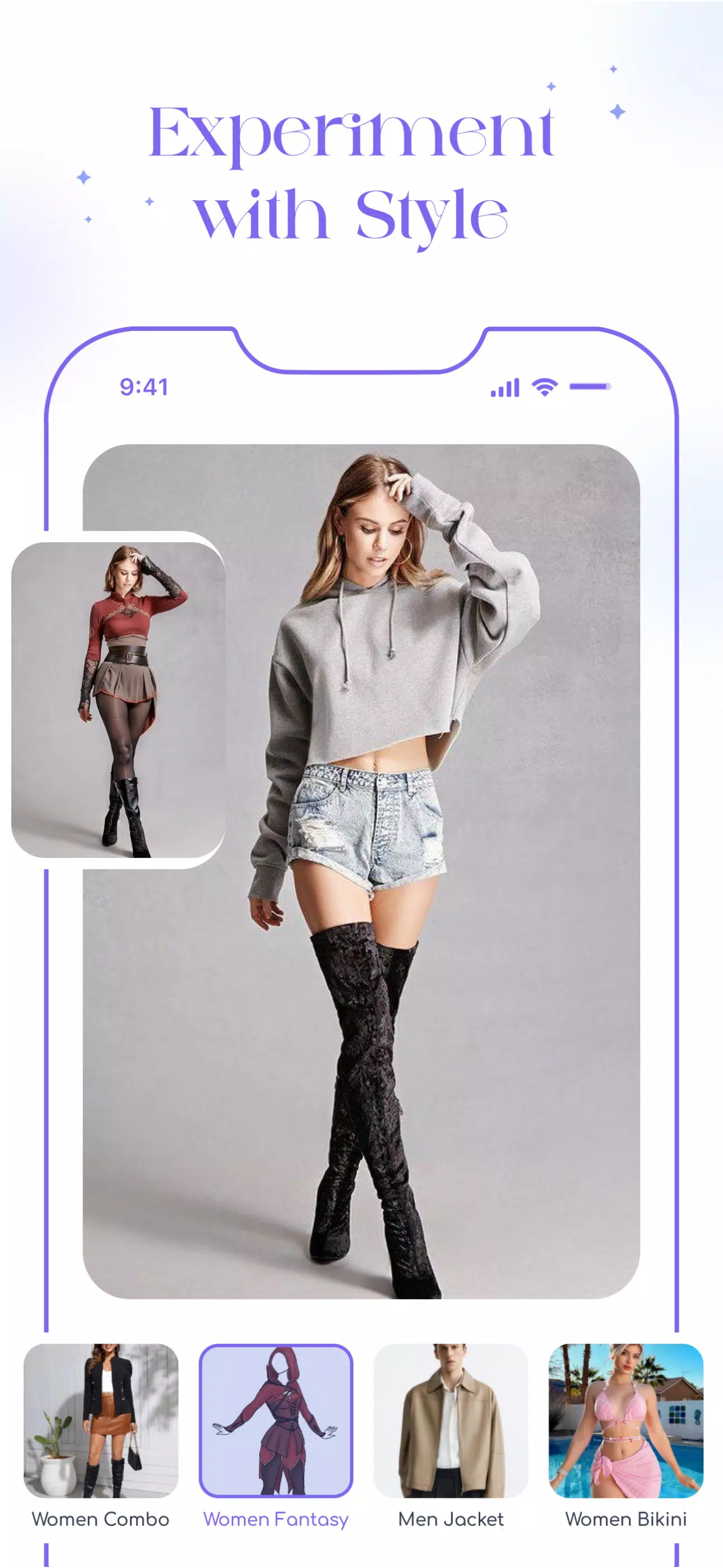 Try Outfits AI: Change Clothes Captura de pantalla 2