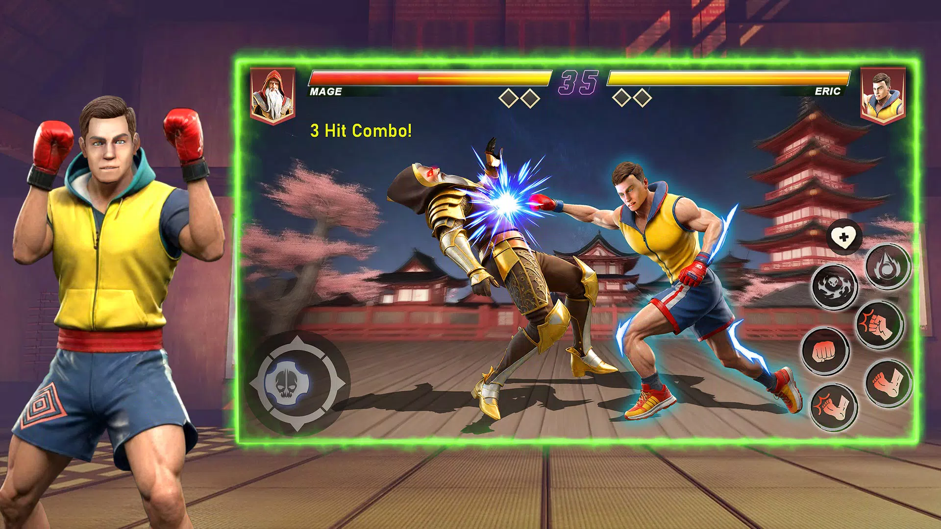 Karate Legends: Fighting Games Zrzut ekranu 2