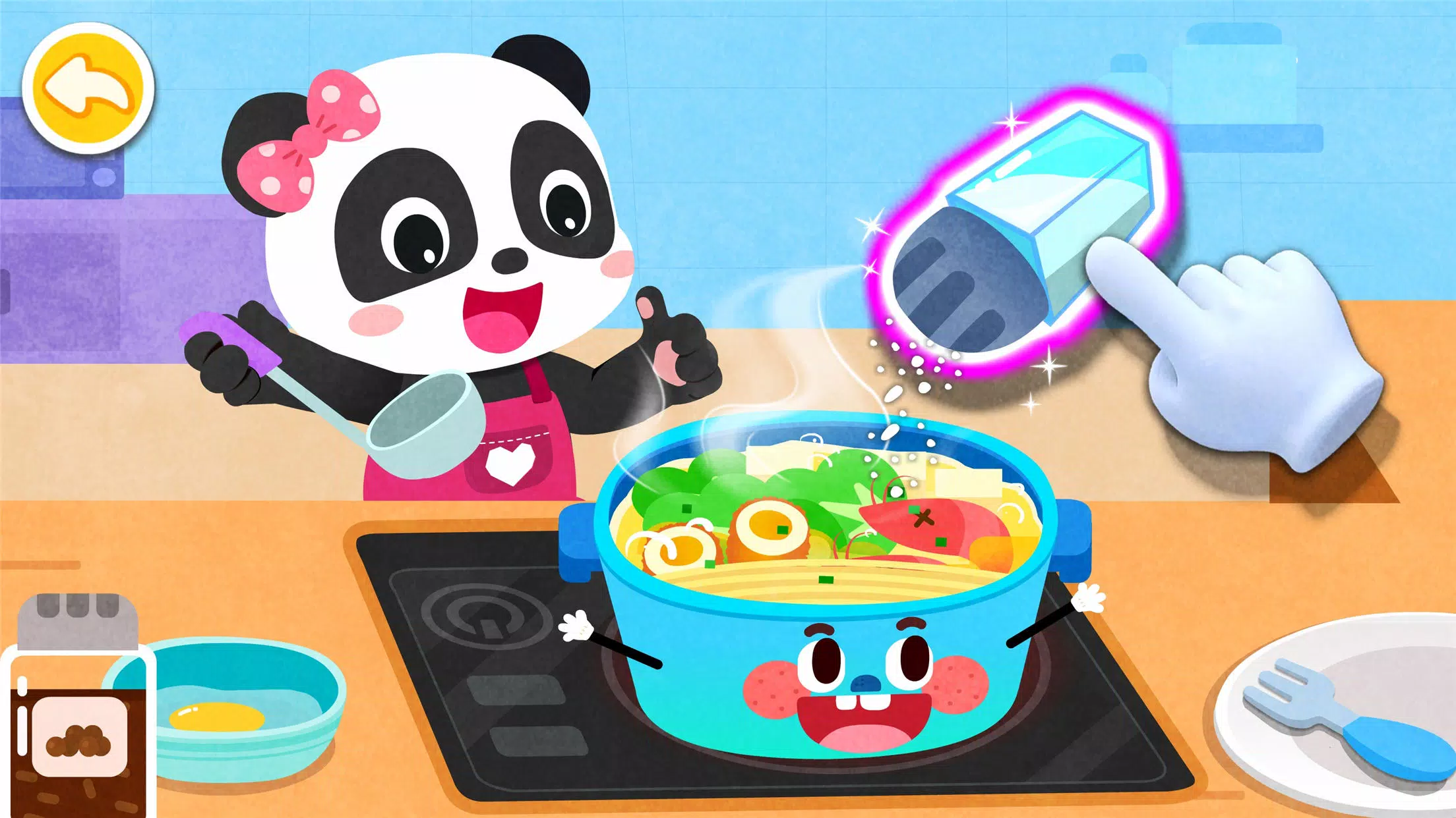 Baby Panda’s Kitchen Party Captura de pantalla 2