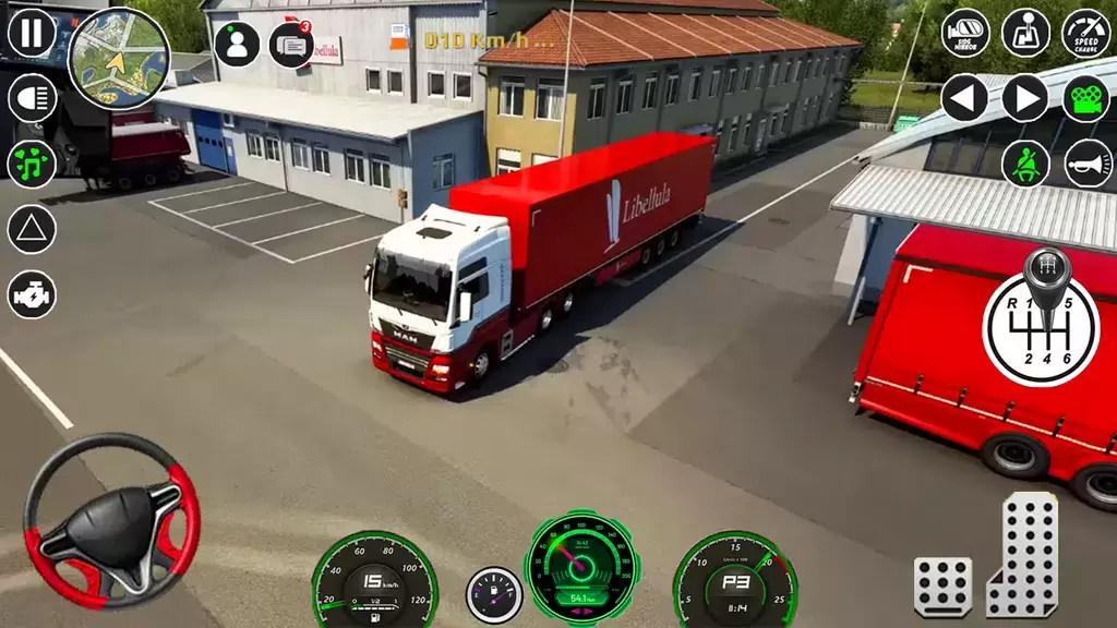 American Cargo City Driving 3D Zrzut ekranu 2