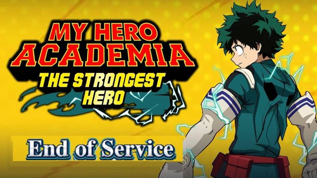 My Hero Academia: The Strongest Announces EOS After 4 Years of Service