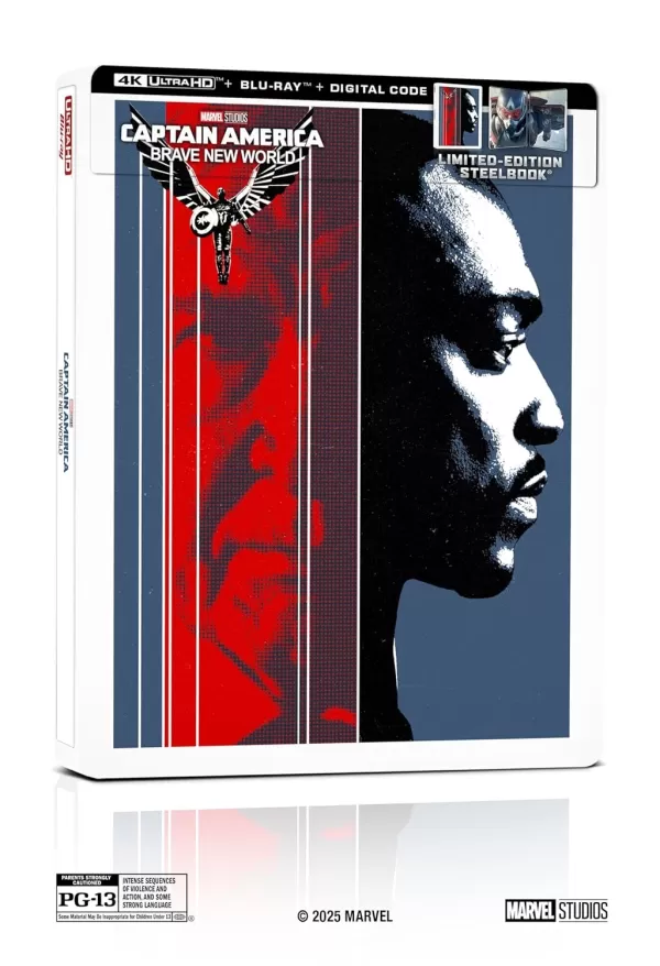 Captain America: Brave New World 4K Steelbook Preorders Launch Today