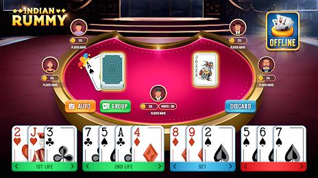 Desi Indian Rummy Offline Captura de tela 2